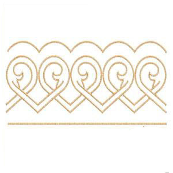 Free border embroidery design 004
